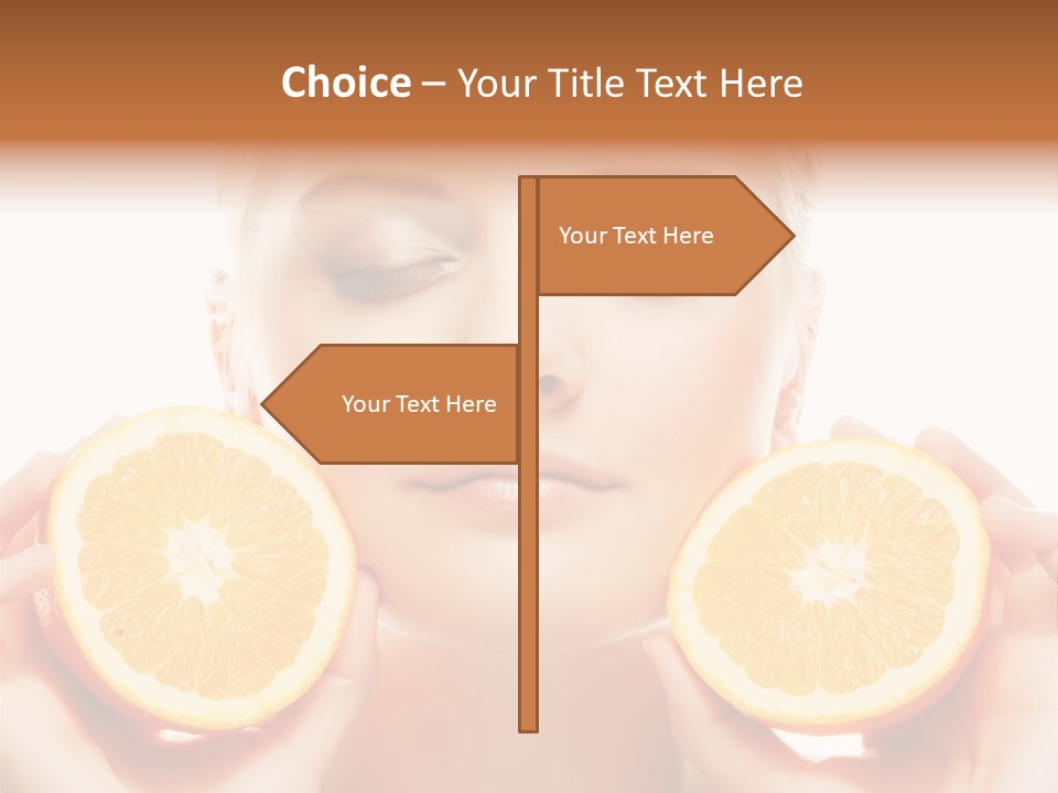 Vivid Closeup Skin PowerPoint Template