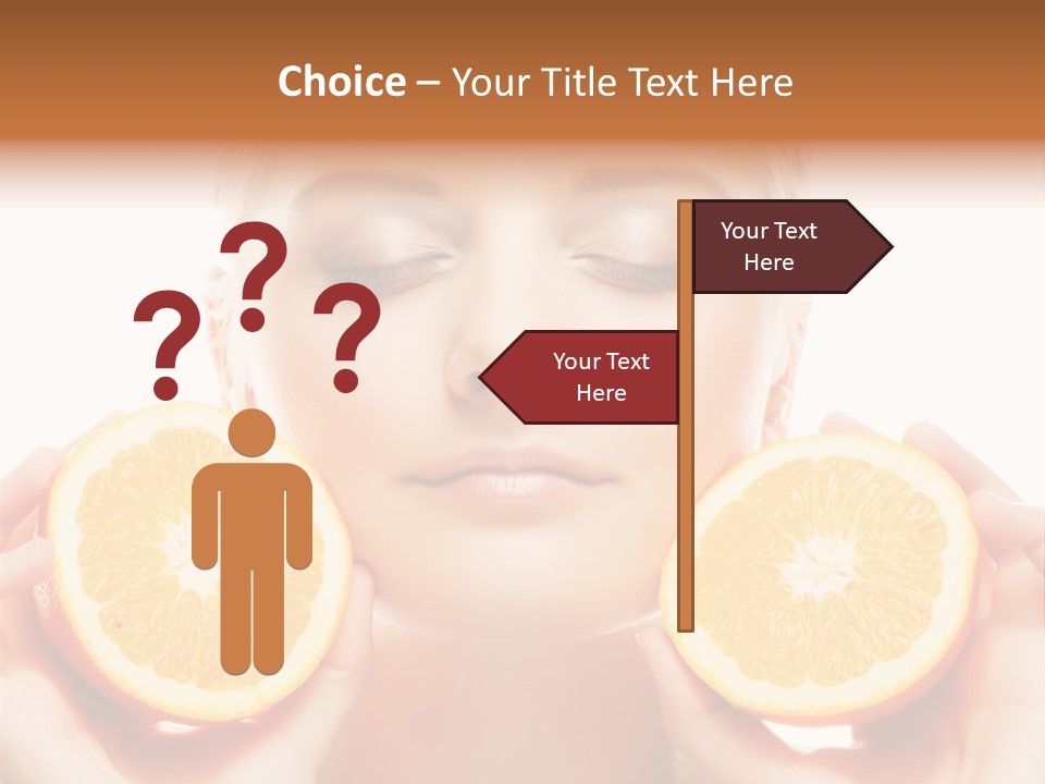 Vivid Closeup Skin PowerPoint Template