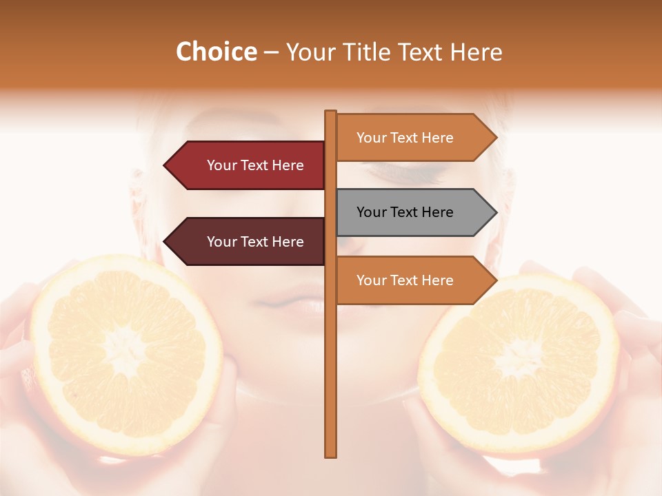 Vivid Closeup Skin PowerPoint Template