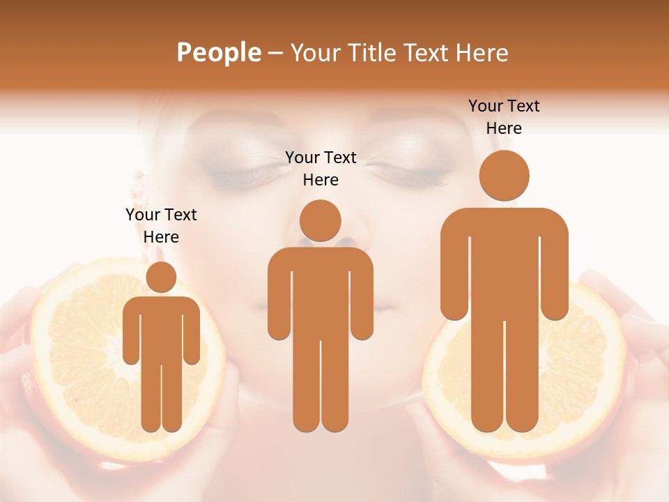 Vivid Closeup Skin PowerPoint Template