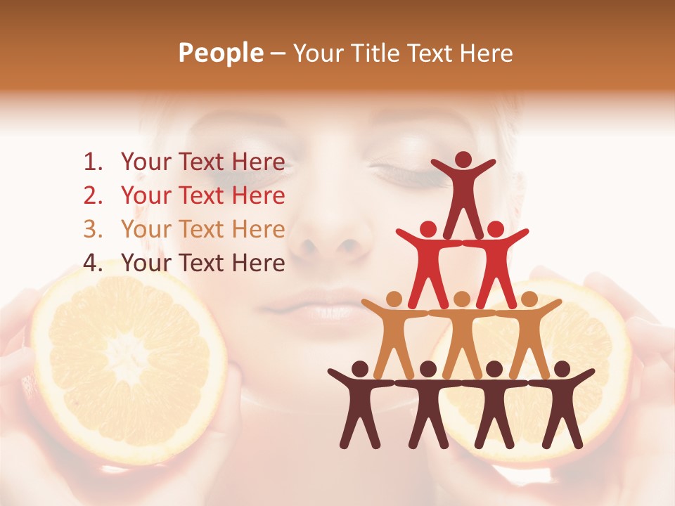 Vivid Closeup Skin PowerPoint Template