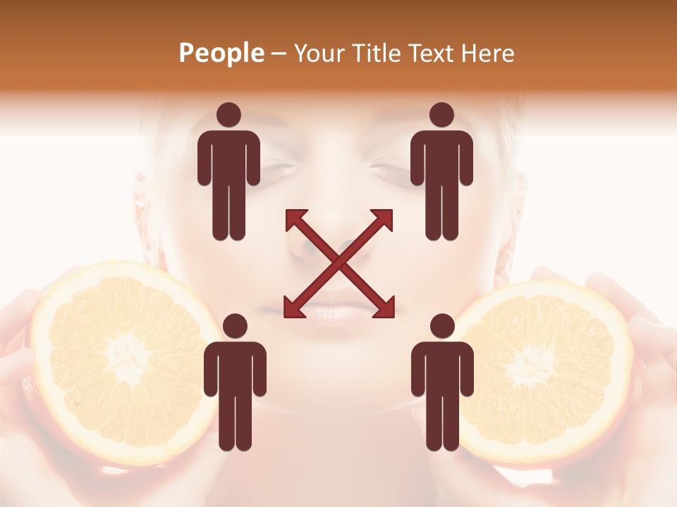 Vivid Closeup Skin PowerPoint Template