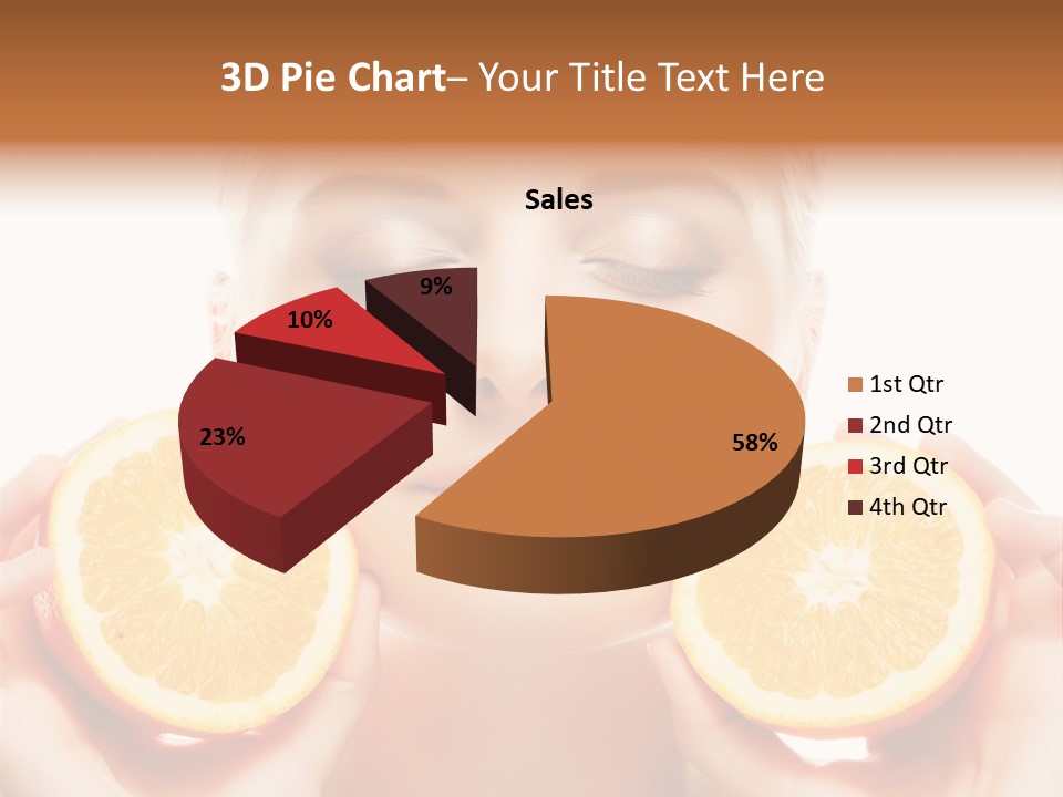 Vivid Closeup Skin PowerPoint Template