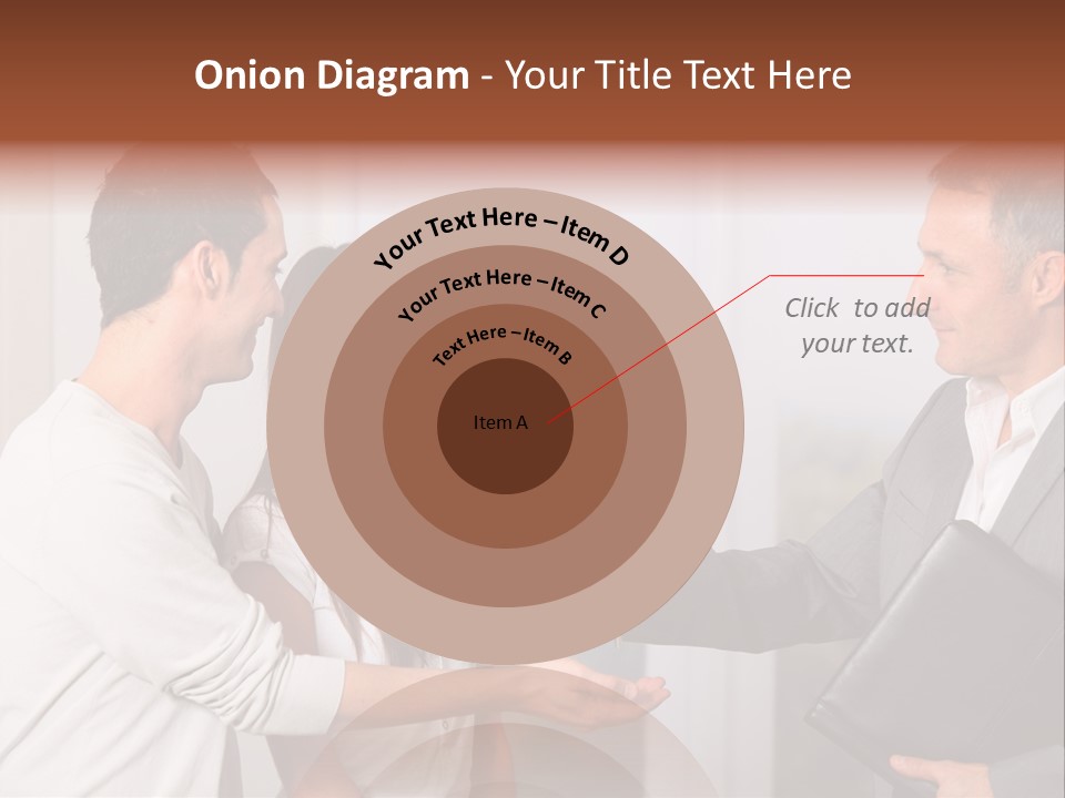 A Couple Of People Standing Next To Each Other PowerPoint Template