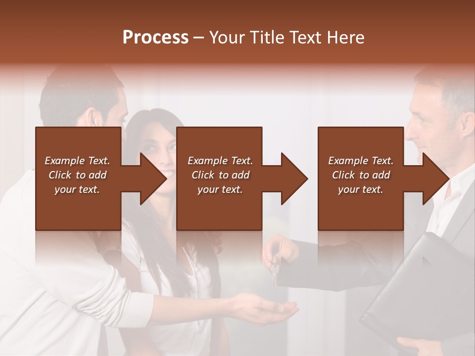 A Couple Of People Standing Next To Each Other PowerPoint Template