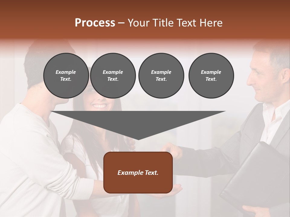 A Couple Of People Standing Next To Each Other PowerPoint Template