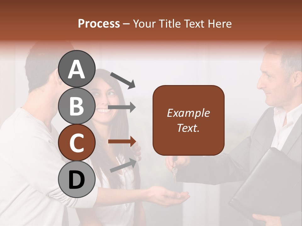 A Couple Of People Standing Next To Each Other PowerPoint Template