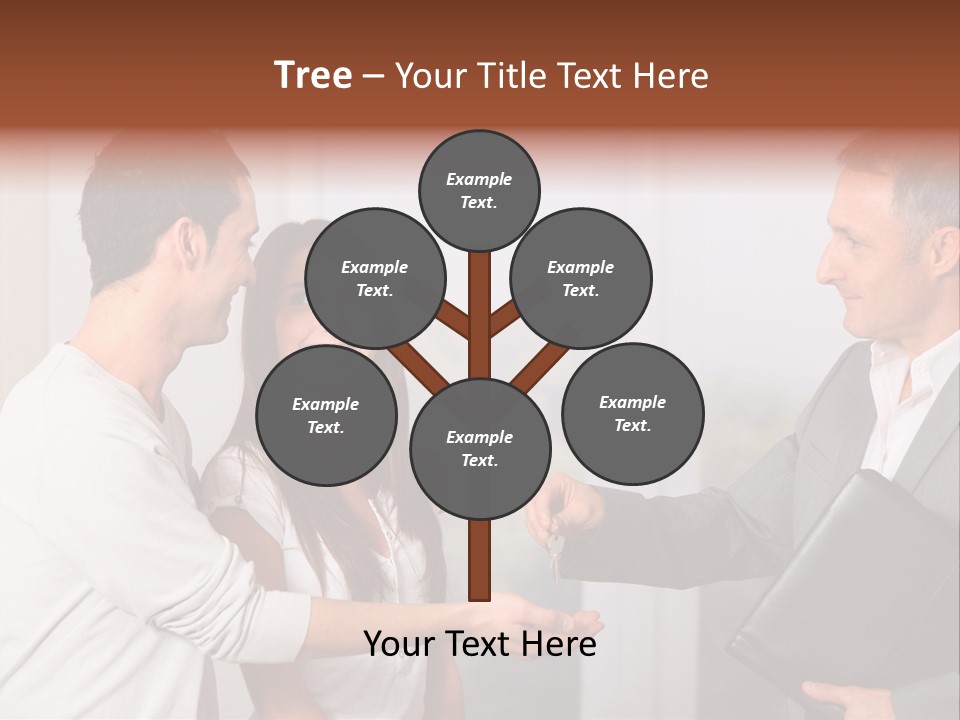 A Couple Of People Standing Next To Each Other PowerPoint Template