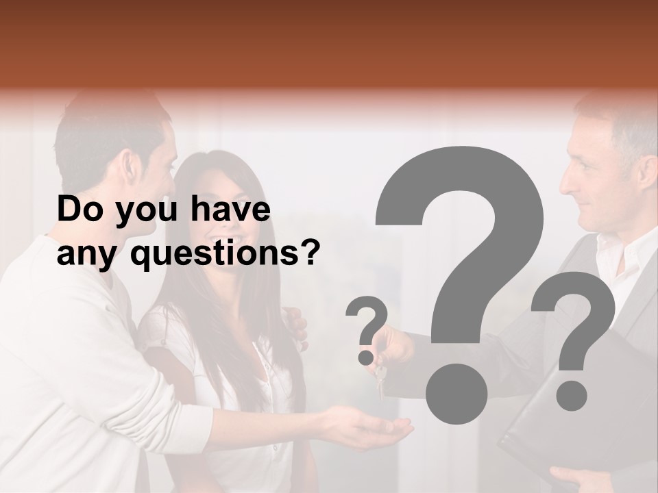 A Couple Of People Standing Next To Each Other PowerPoint Template