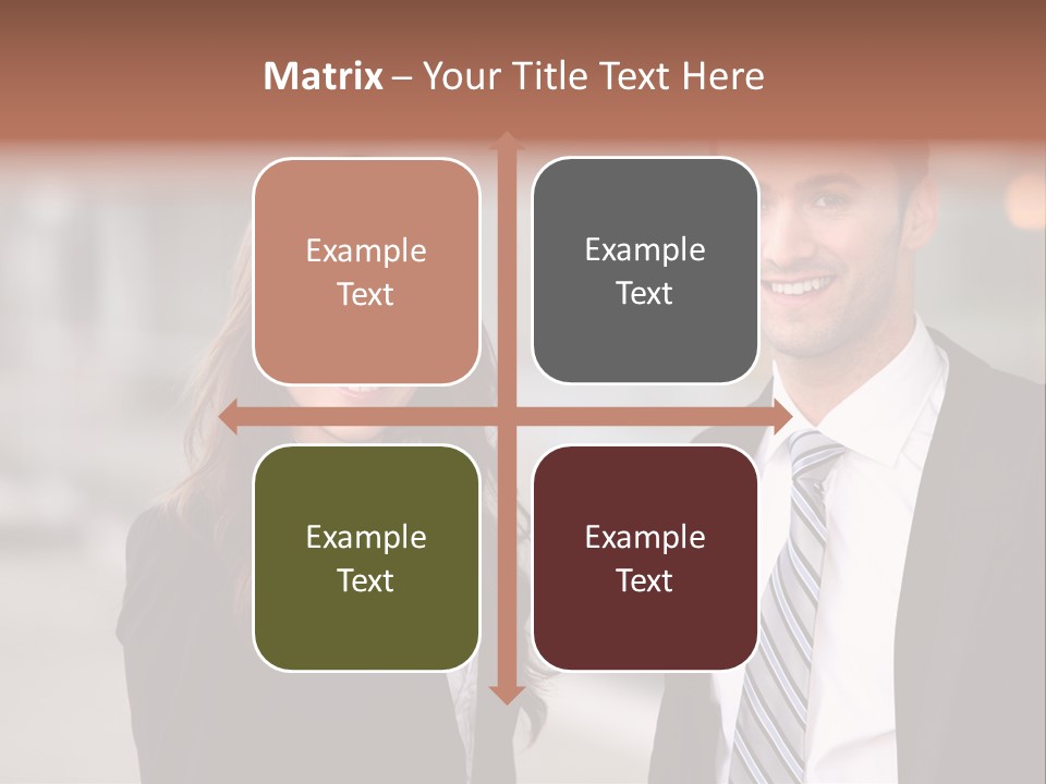 Looking Manager Man PowerPoint Template