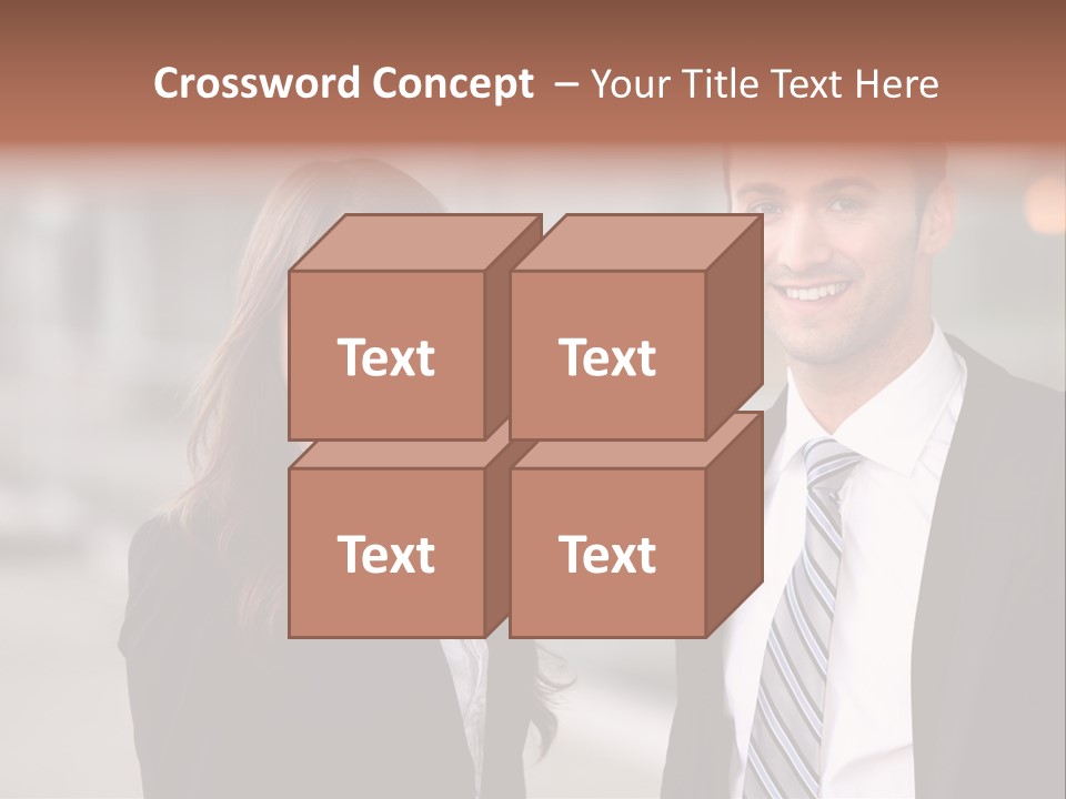 Looking Manager Man PowerPoint Template