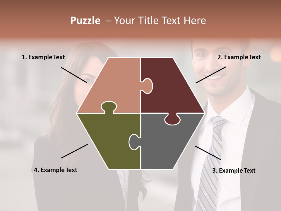 Looking Manager Man PowerPoint Template