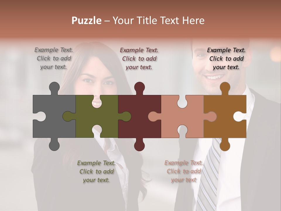 Looking Manager Man PowerPoint Template