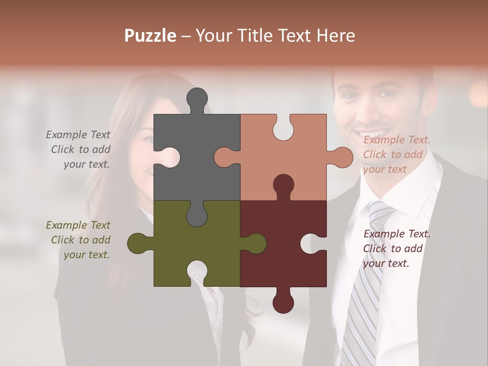 Looking Manager Man PowerPoint Template