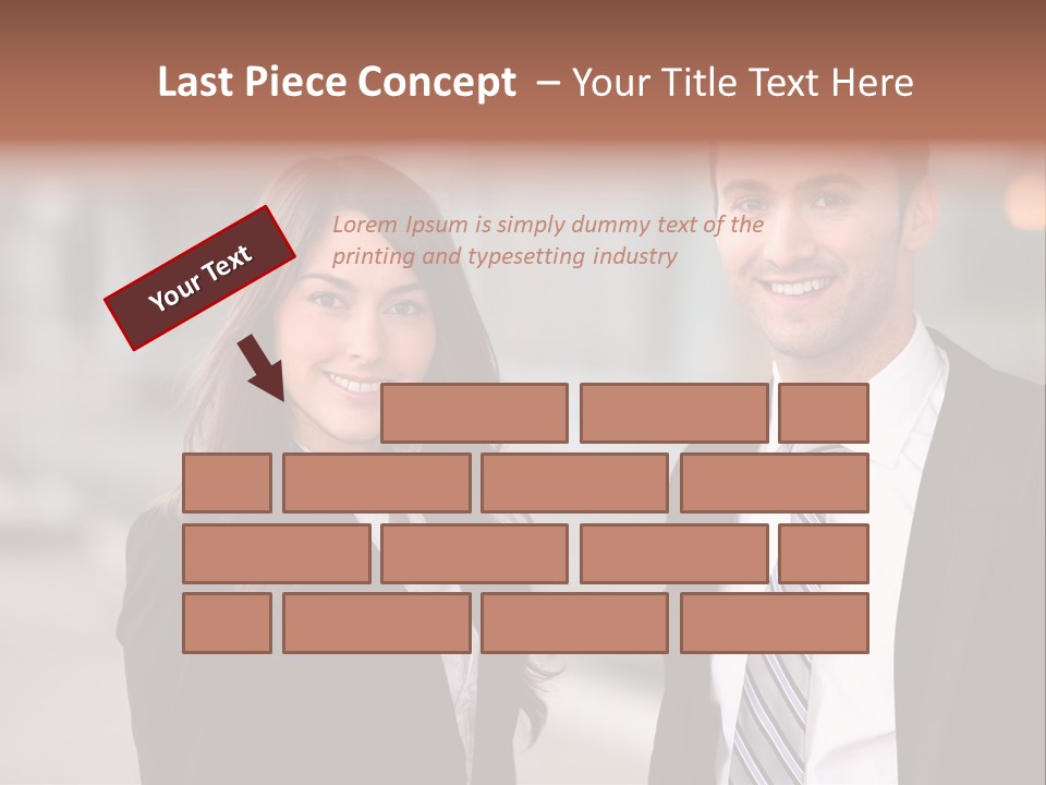 Looking Manager Man PowerPoint Template