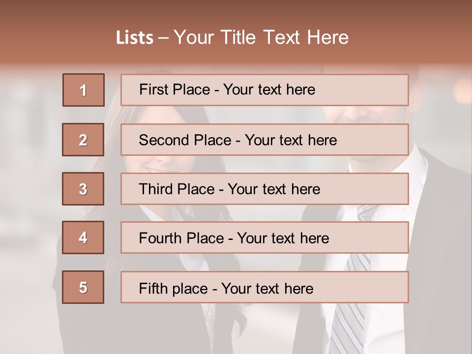 Looking Manager Man PowerPoint Template