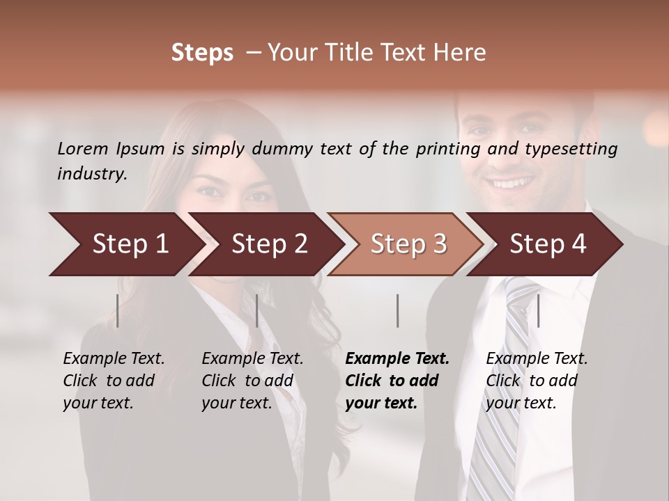 Looking Manager Man PowerPoint Template