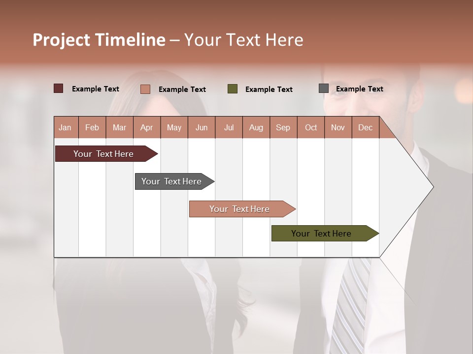 Looking Manager Man PowerPoint Template