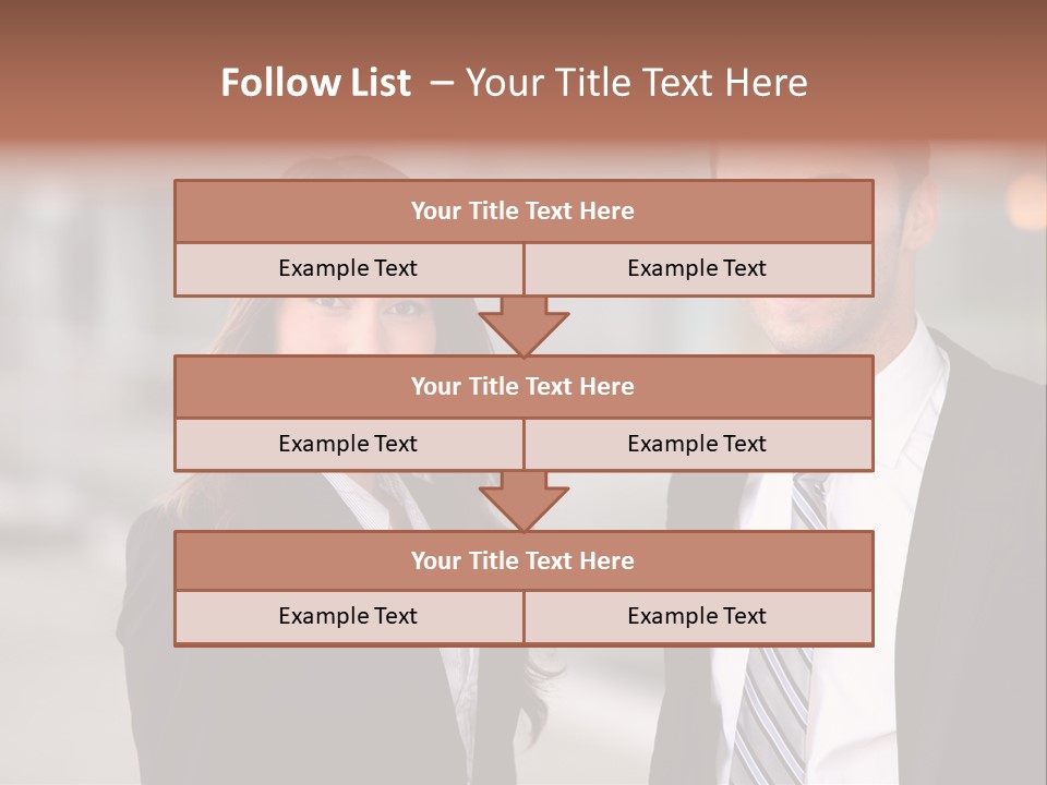 Looking Manager Man PowerPoint Template