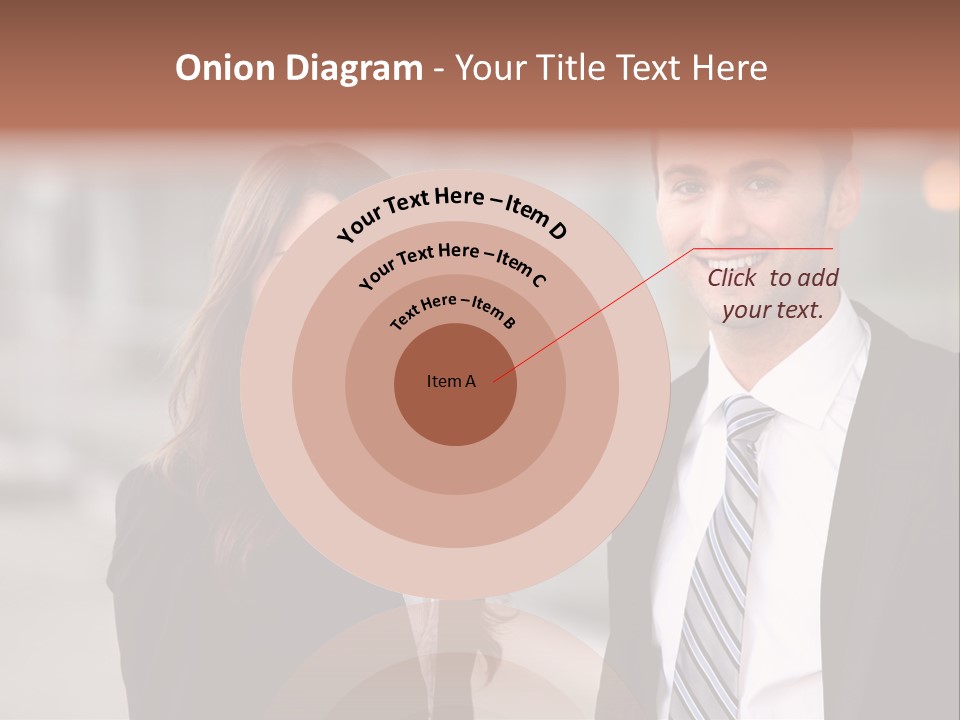 Looking Manager Man PowerPoint Template