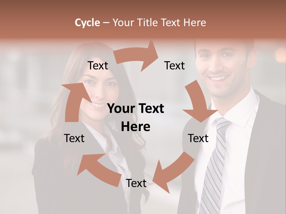 Looking Manager Man PowerPoint Template