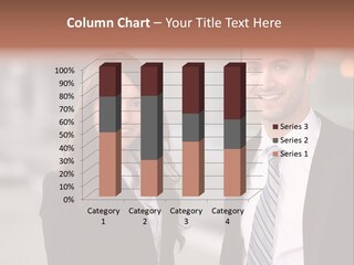 Looking Manager Man PowerPoint Template