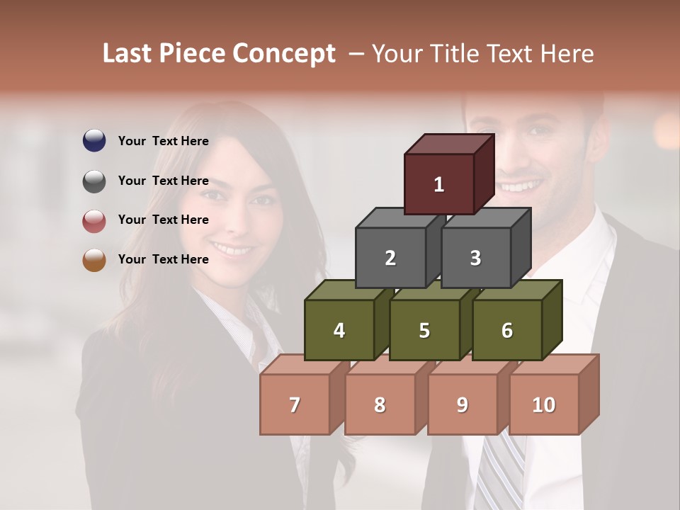 Looking Manager Man PowerPoint Template