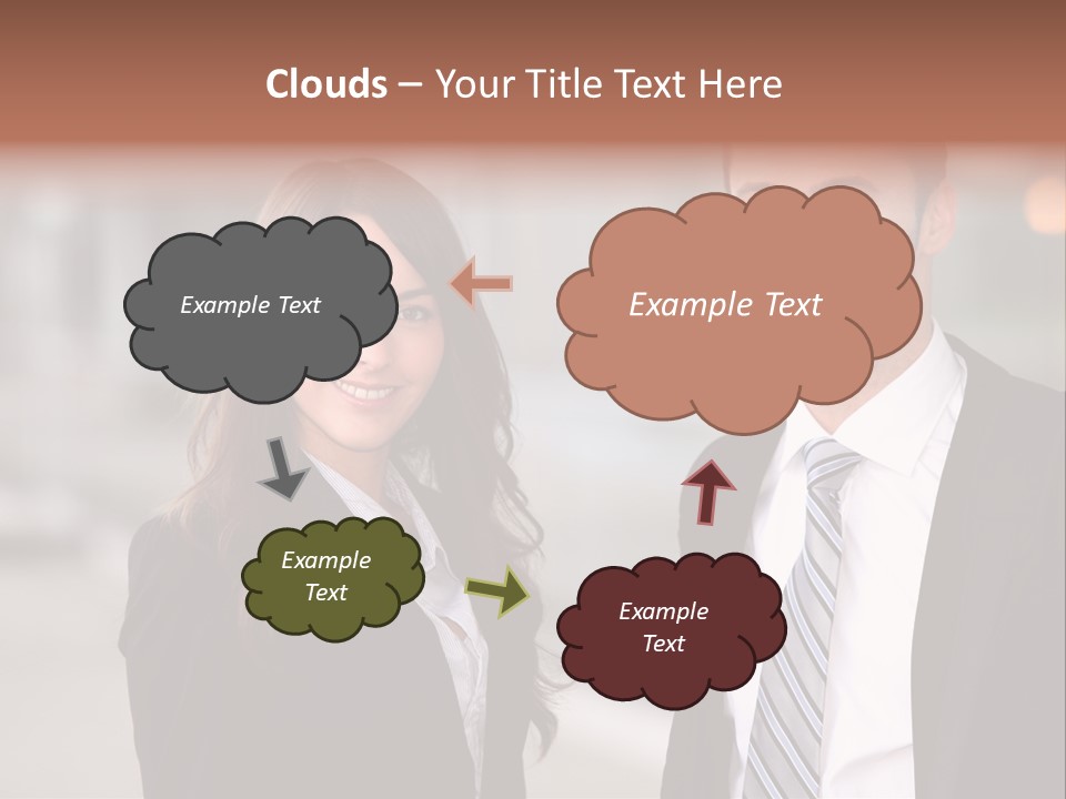 Looking Manager Man PowerPoint Template