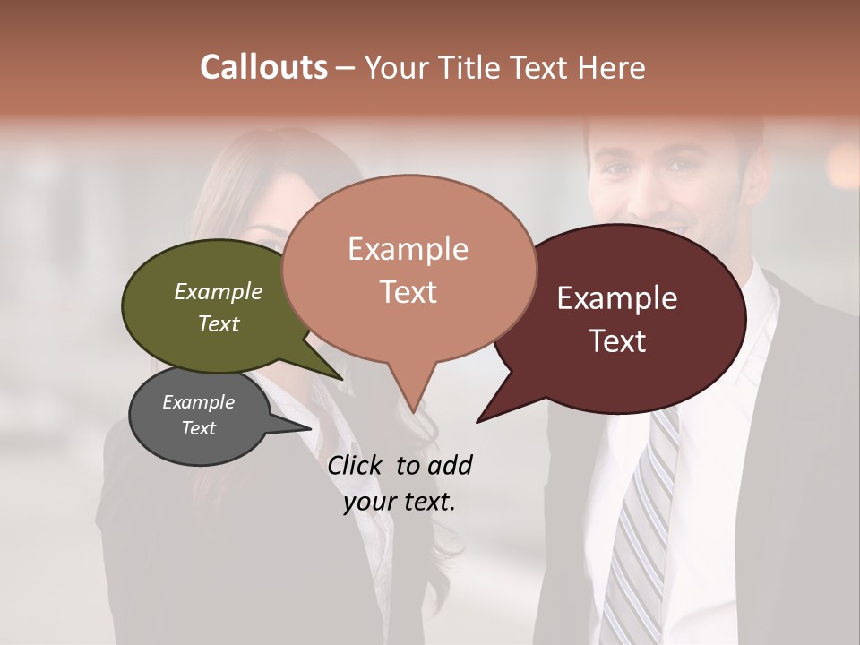 Looking Manager Man PowerPoint Template