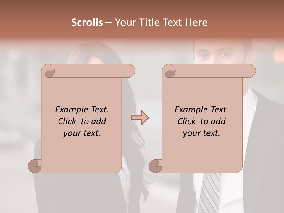 Looking Manager Man PowerPoint Template