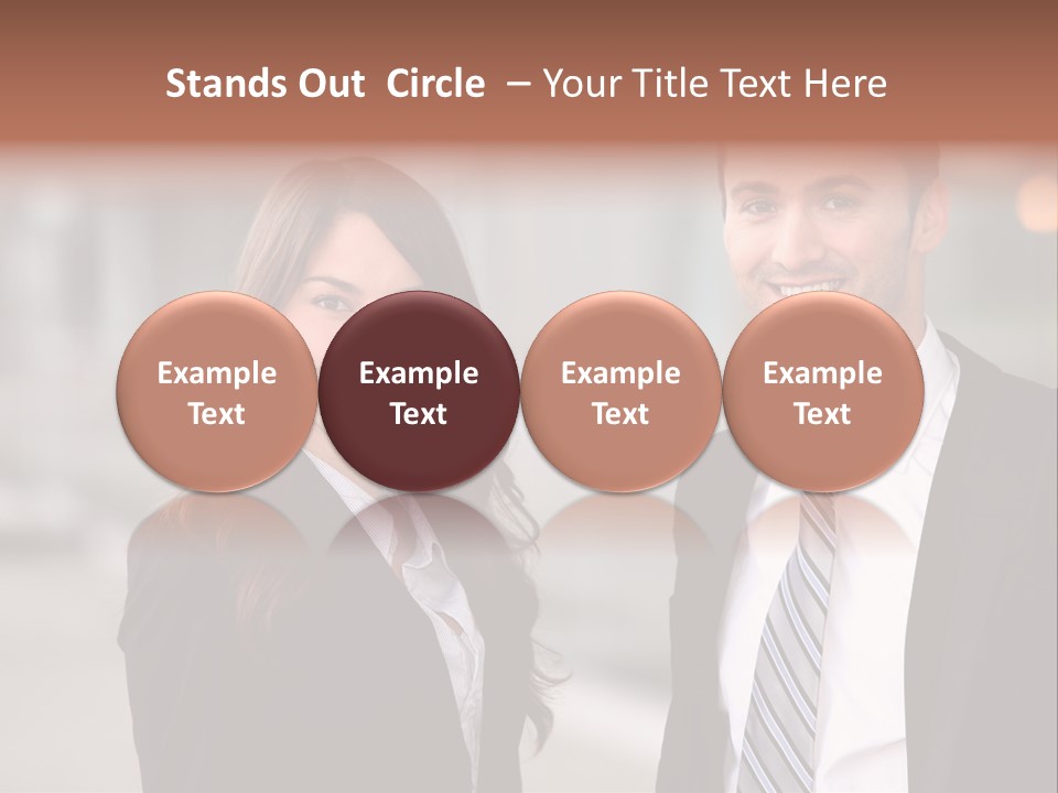 Looking Manager Man PowerPoint Template