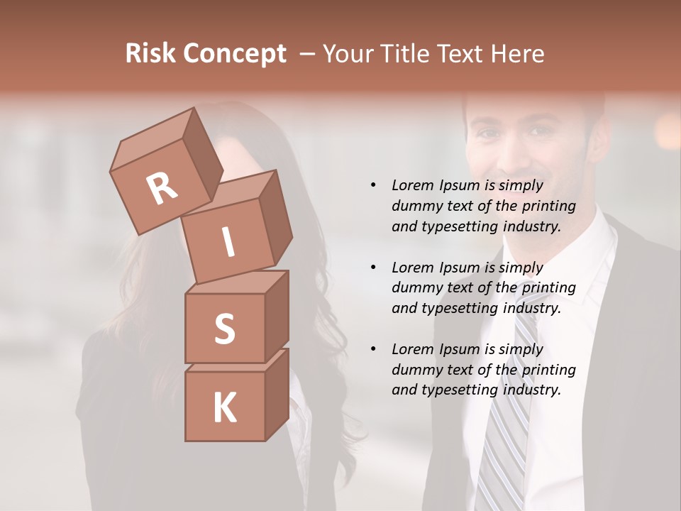 Looking Manager Man PowerPoint Template