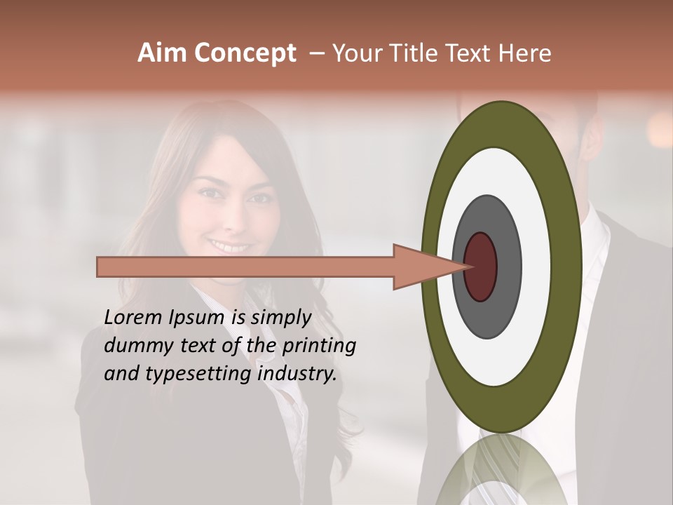 Looking Manager Man PowerPoint Template