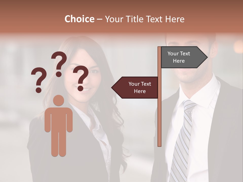 Looking Manager Man PowerPoint Template