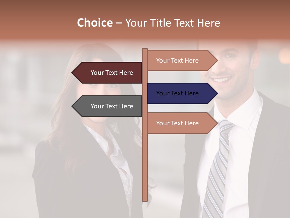 Looking Manager Man PowerPoint Template
