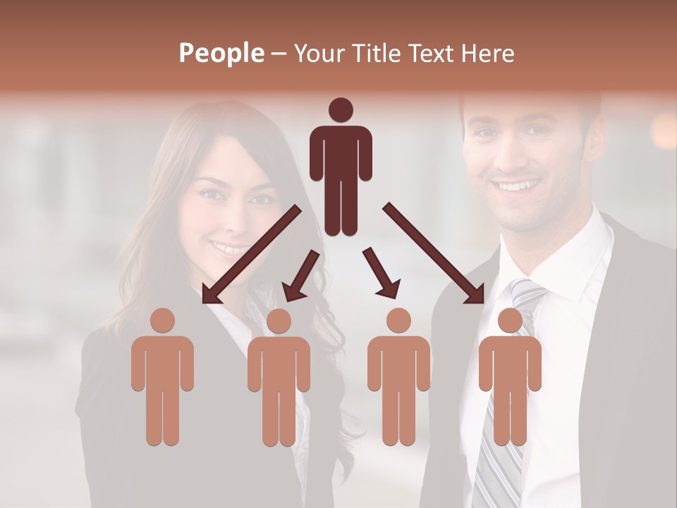 Looking Manager Man PowerPoint Template