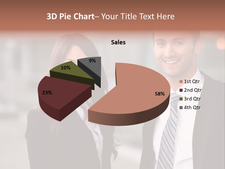 Looking Manager Man PowerPoint Template