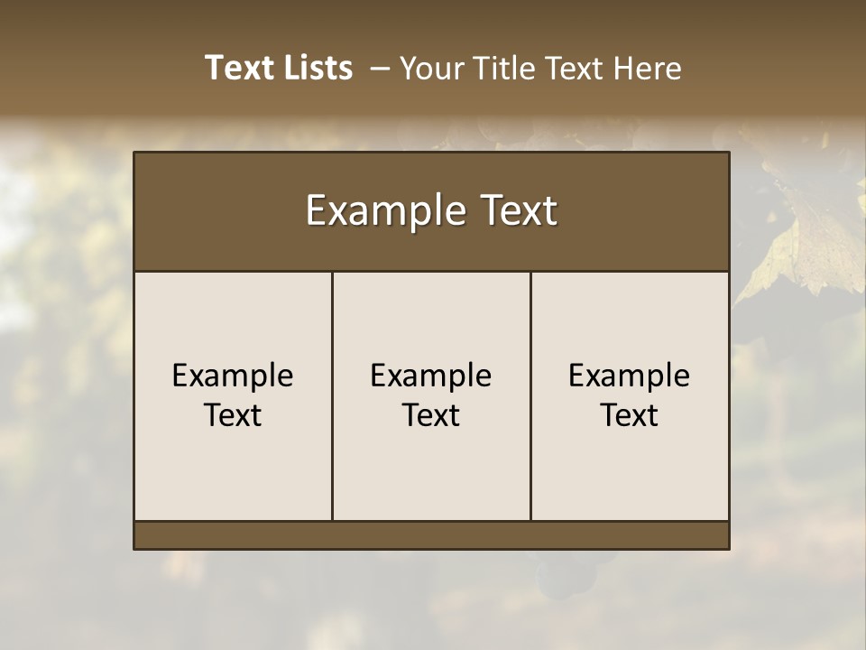 Branch Fruit Grape PowerPoint Template