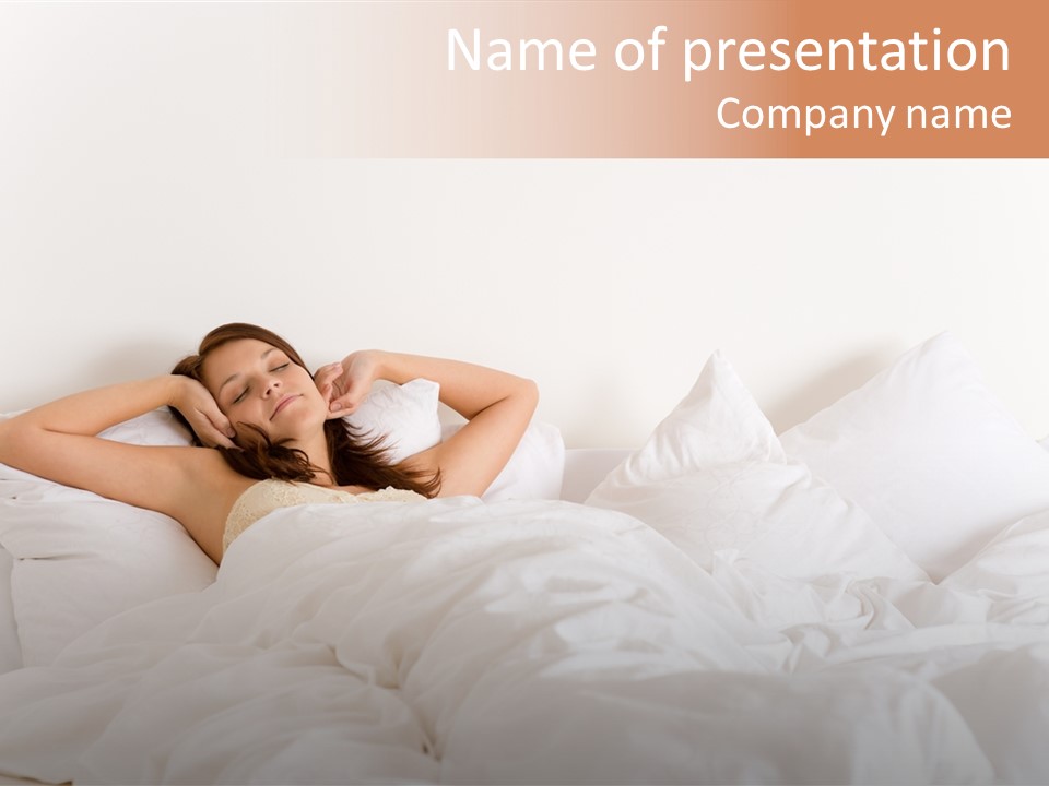 Wake Duvet Morning PowerPoint Template