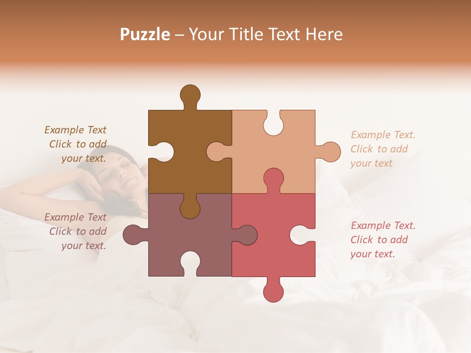 Wake Duvet Morning PowerPoint Template