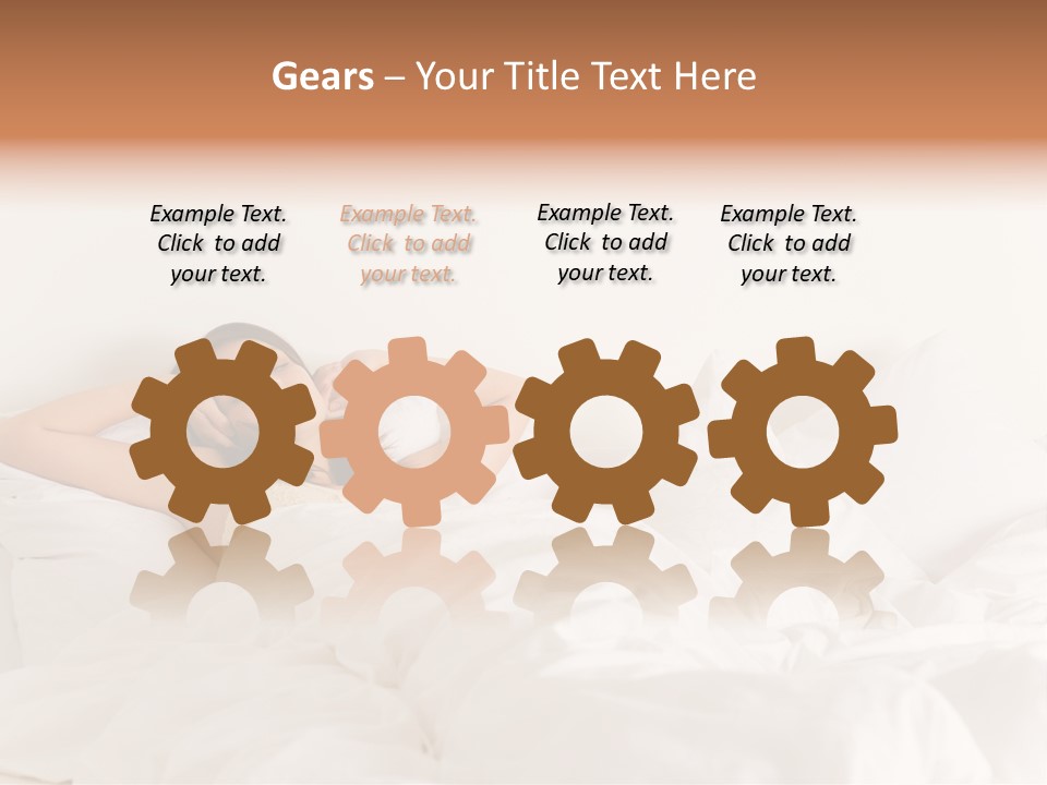 Wake Duvet Morning PowerPoint Template