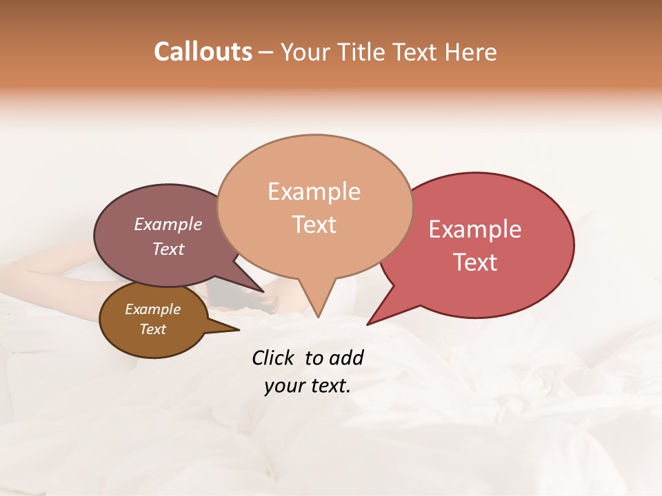 Wake Duvet Morning PowerPoint Template