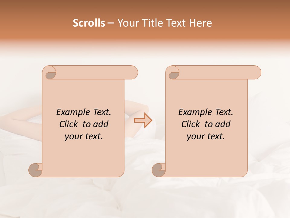 Wake Duvet Morning PowerPoint Template