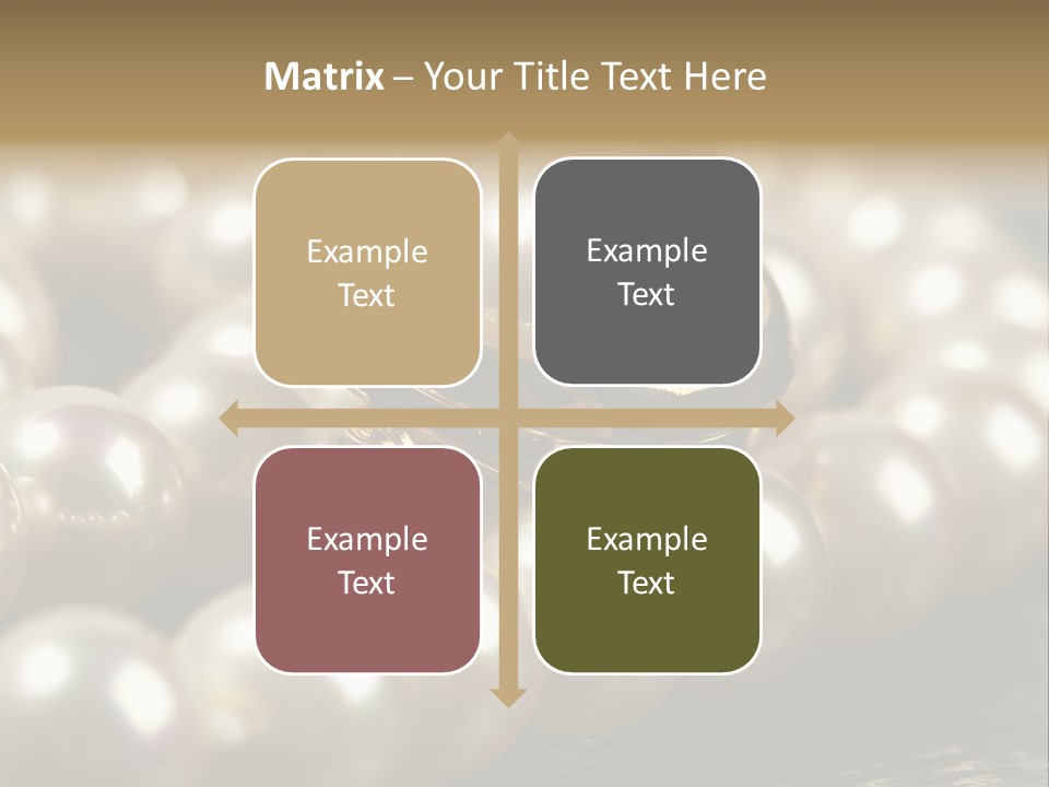 Sea Dark Glossy PowerPoint Template