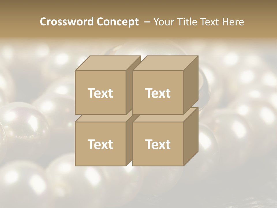 Sea Dark Glossy PowerPoint Template