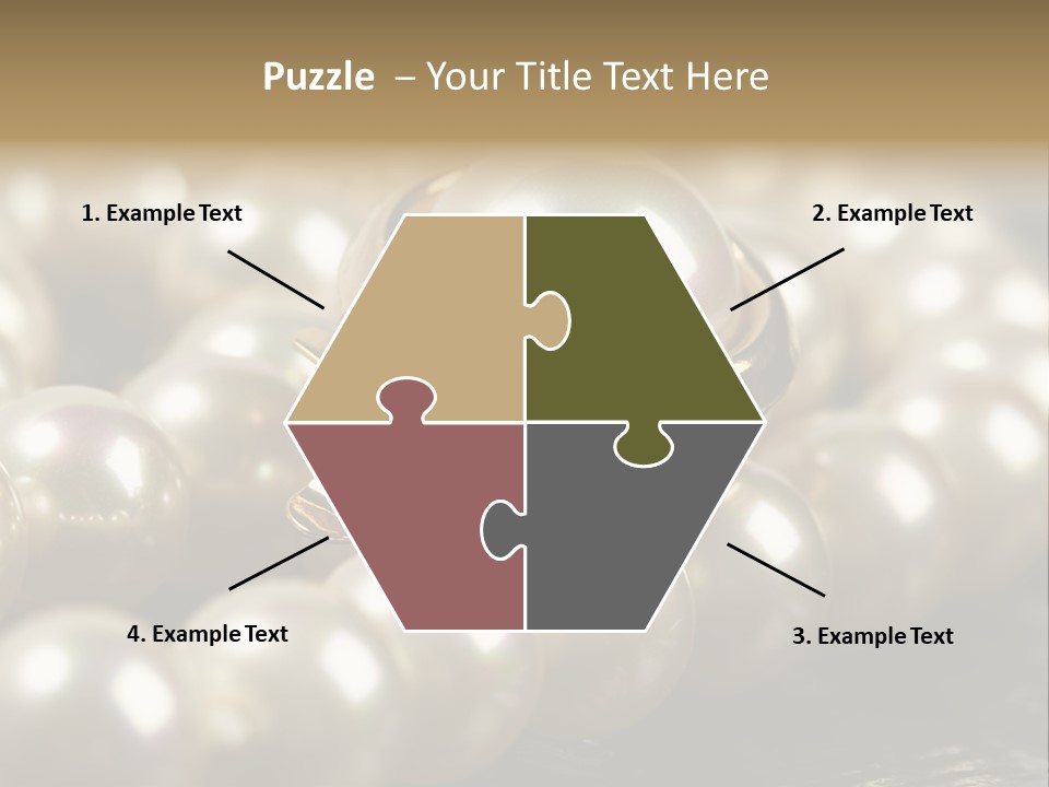 Sea Dark Glossy PowerPoint Template