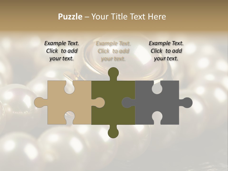 Sea Dark Glossy PowerPoint Template