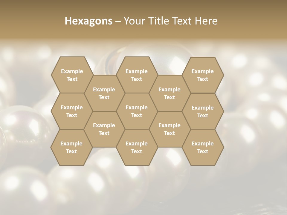 Sea Dark Glossy PowerPoint Template