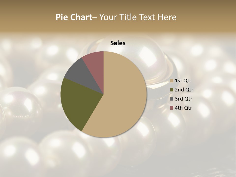 Sea Dark Glossy PowerPoint Template