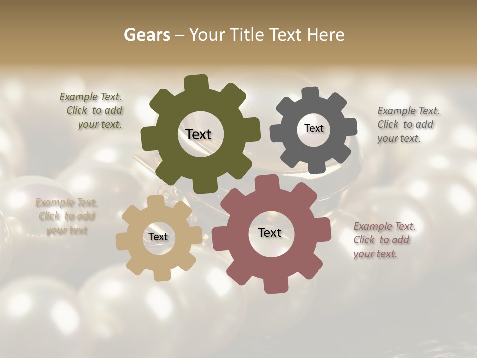 Sea Dark Glossy PowerPoint Template